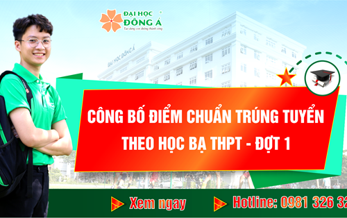 Công bố điểm trúng tuyển bậc Đại học chính quy theo kết quả học bạ THPT - Đợt 1 năm 2020